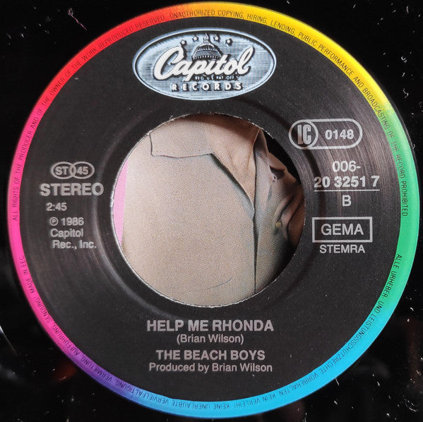 Everly Brothers With The Beach Boys : Don't Worry Baby (7", Single)