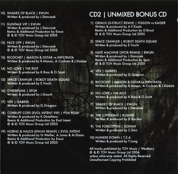 Various : Shades Of Black (CD, Mixed + CD)