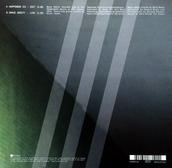Steven Wilson : Happiness III (7", Single, Ltd)