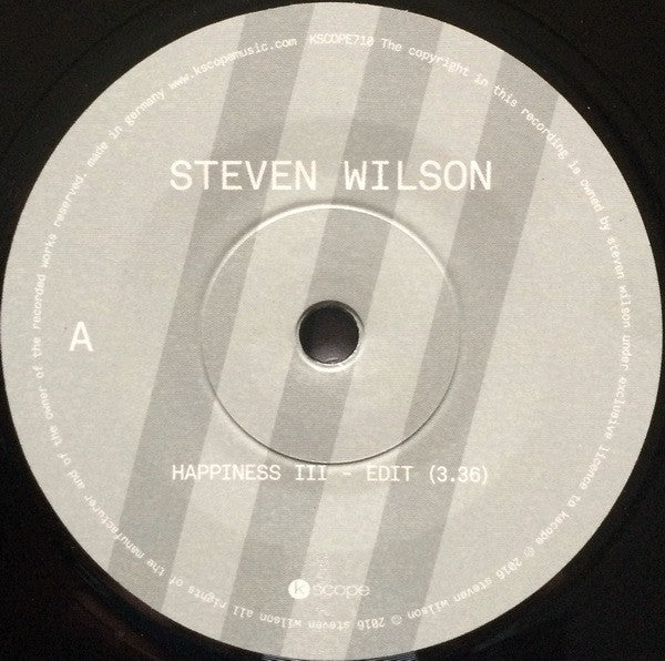 Steven Wilson : Happiness III (7", Single, Ltd)