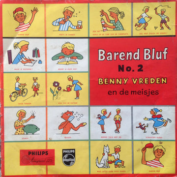 Benny Vreden En De Meisjes : Barend Bluf No. 2 (10", Album)