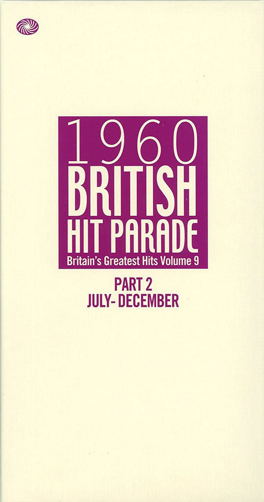 Various : 1960 British Hit Parade Britain's Greatest Hits Volume 9  Part 2 July - December (6xCD, Comp + Box)