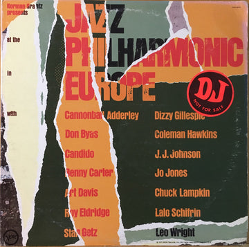 Various : Jazz At The Philharmonic In Europe (2xLP, Comp, Promo)