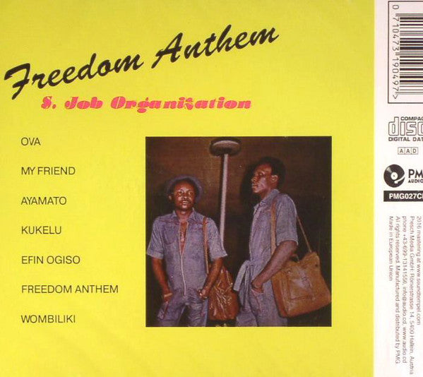 SJOB Movement : Freedom Anthem (CD, Album, RE)
