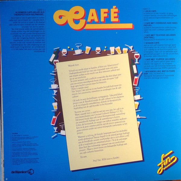 Prof. Drs. R.S.B : Café (LP, Album)