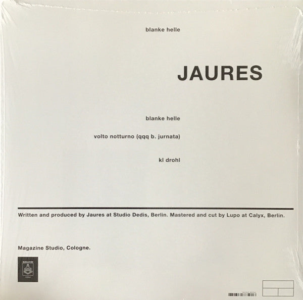 Jaures : Blanke Helle (12", EP)