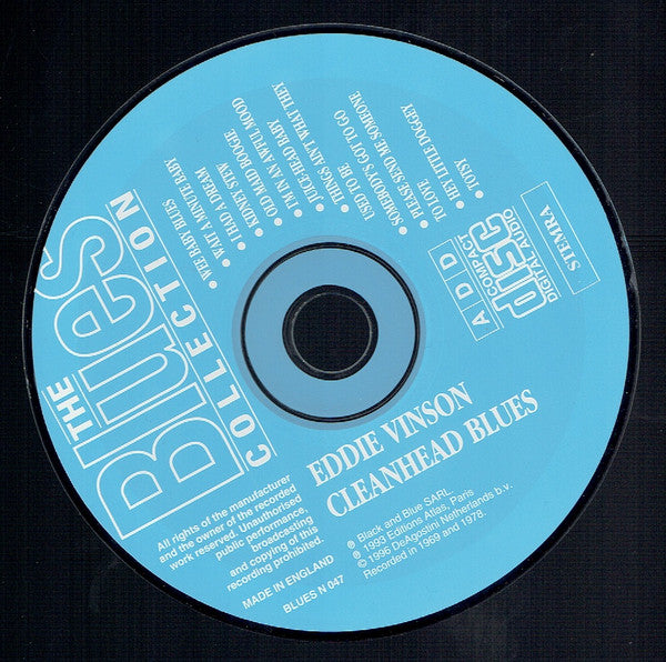 Eddie "Cleanhead" Vinson : Cleanhead Blues (CD, Comp)