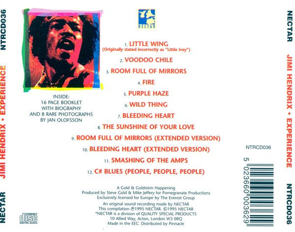 Jimi Hendrix : Experience (CD, Comp, RE)