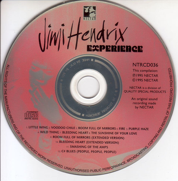 Jimi Hendrix : Experience (CD, Comp, RE)