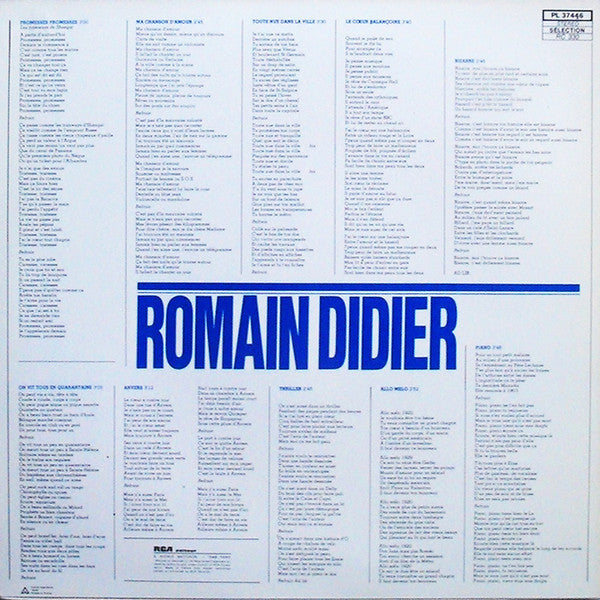 Romain Didier : Romain Didier (LP, Album)