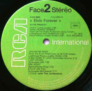 Elvis Presley : Elvis Forever (2xLP, Comp, Gat)