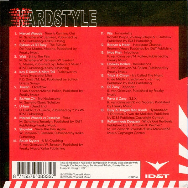 Various : ID&T Release - Hardstyle Edition (CD, Comp, Mixed, Car)