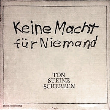 Ton Steine Scherben : Keine Macht Für Niemand (2xLP, Album, RE)