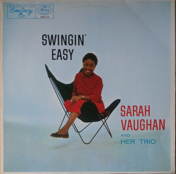 Sarah Vaughan And Her Trio : Swingin' Easy (LP, Album, Mono, RE)