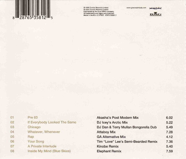 Groove Armada : The Remixes (CD, Album)