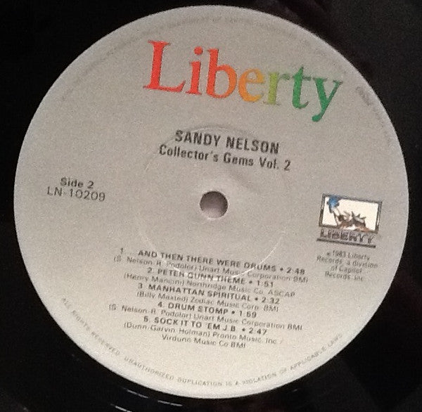 Sandy Nelson : Collector's Gems Volume Two (LP, Comp)