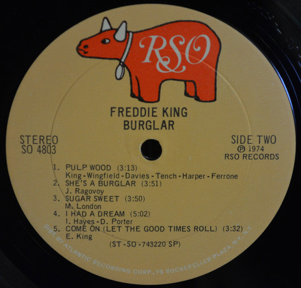 Freddie King : Burglar (LP, Album)