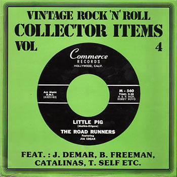 Various : Vintage Rock 'N' Roll Collector Items Vol. 4 (LP, Comp, Mono)