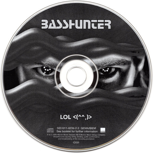 Basshunter : LOL <(^^,)> (CD, Album, Red)