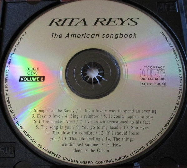 Rita Reys : The American Songbook Volume 2 (2xCD, Album)