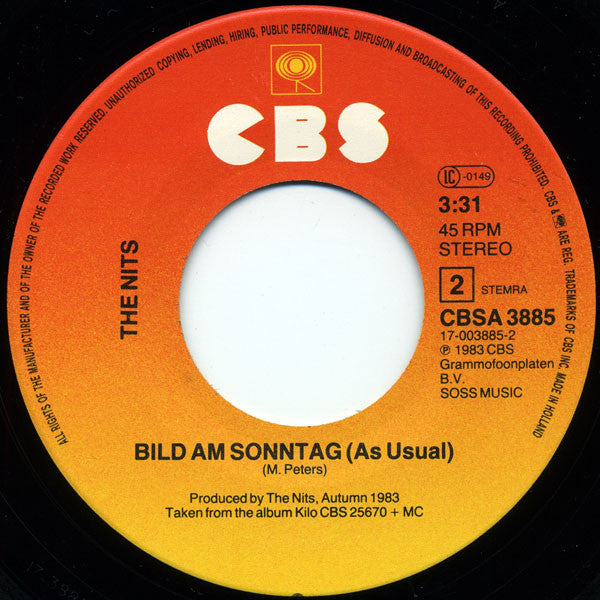 The Nits : Sketches Of Spain (7", Single)