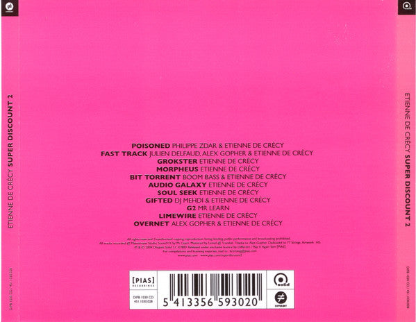 Etienne De Crécy : Super Discount 2 (CD, Album)