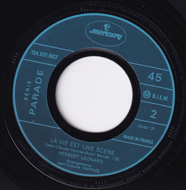 Herbert Léonard : Il Neigeait Sur Le Danube Bleu (7", Single)