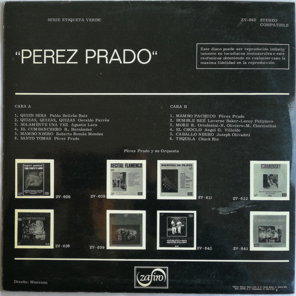 Perez Prado : Perez Prado (LP, Comp)