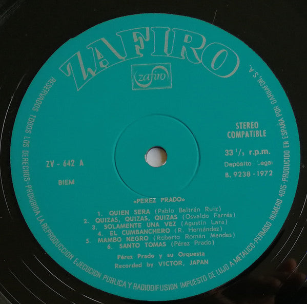 Perez Prado : Perez Prado (LP, Comp)