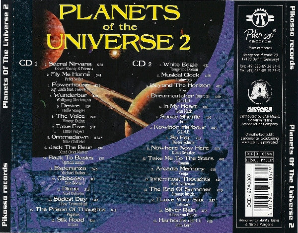 Various : Planets Of The Universe 2 (2xCD, Comp)
