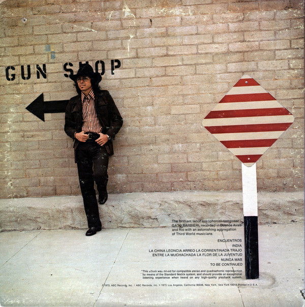 Gato Barbieri : Chapter One: Latin America (LP, Album, Quad)