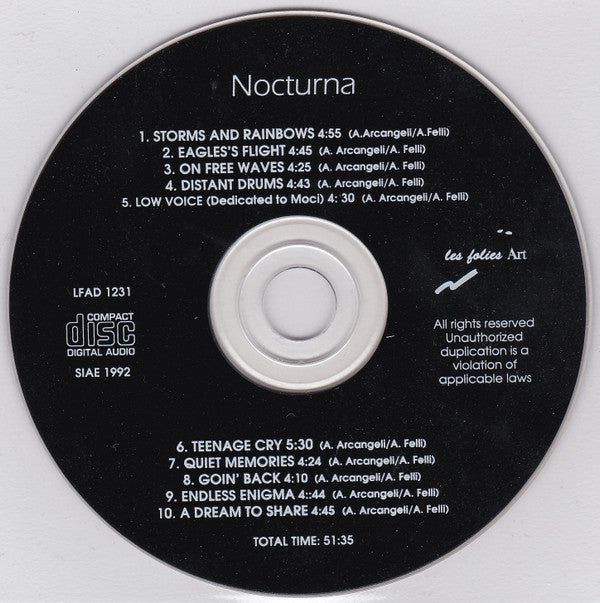 Nocturna (3) : Nocturna (CD, Album)
