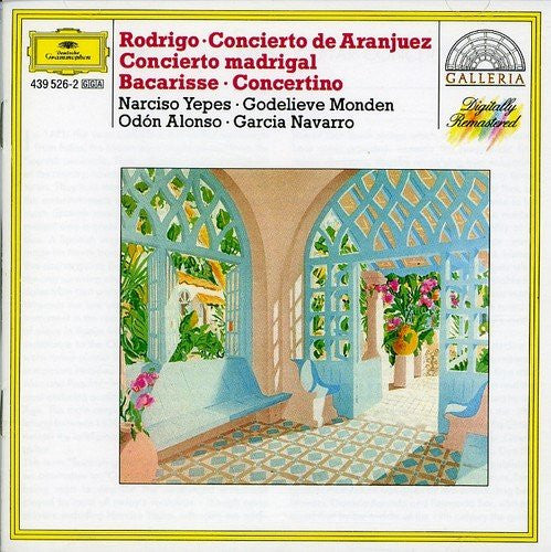 Joaquín Rodrigo, Salvador Bacarisse, Narciso Yepes, Godelieve Monden, Odón Alonso, Garcia Navarro, Orquesta Sinfónica de RTVE, Philharmonia Orchestra : Concierto De Aranjuez / Concierto Madrigal / Concertino (CD, Comp)