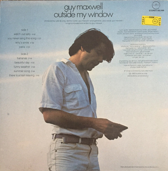Guy Maxwell : Outside My Window (LP)