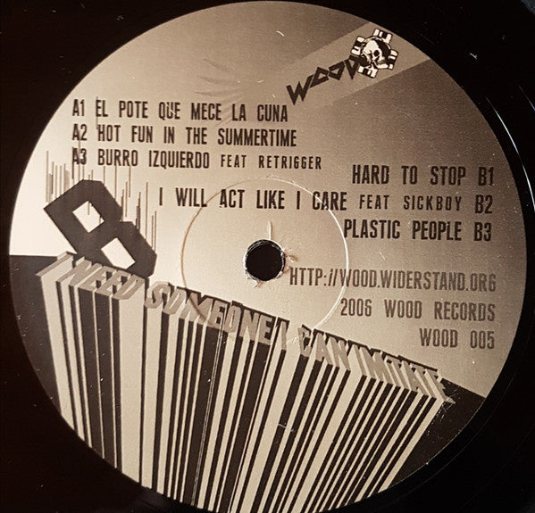 Cardopusher : I Need Someone I Can Imitate (12")