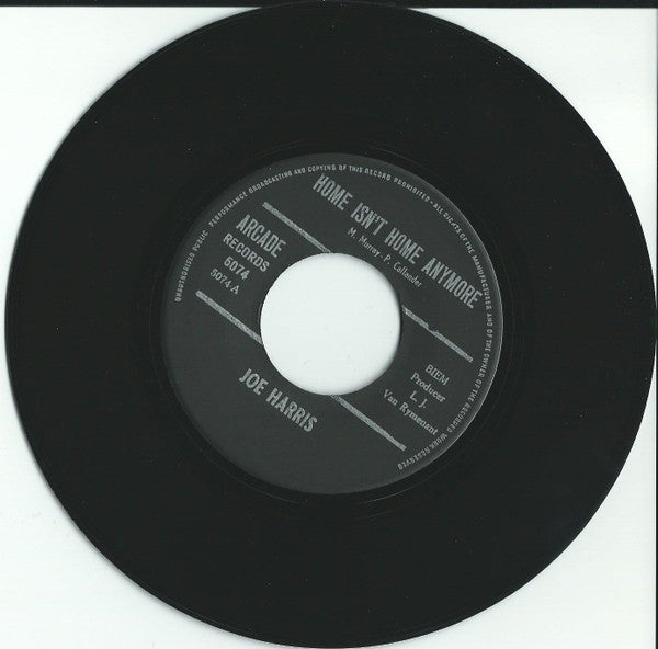 Joe Harris (4) : Home Isn't Home Anymore (7", Single)