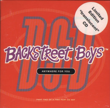 Backstreet Boys : Anywhere For You (Minimax, Single, Ltd, CD2)