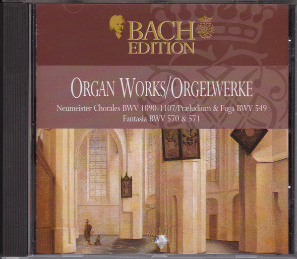 Johann Sebastian Bach / Hans Fagius : Organ Works Vol. II = Orgelwerke Vol. II (9xCD, Comp + Box)