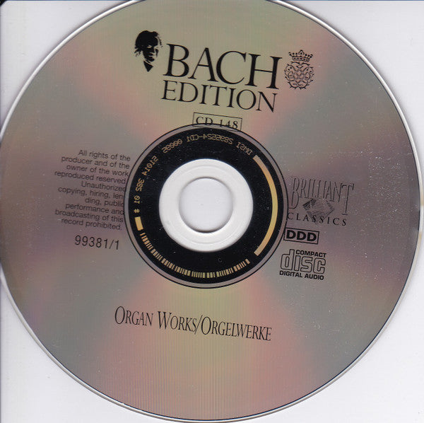 Johann Sebastian Bach / Hans Fagius : Organ Works Vol. II = Orgelwerke Vol. II (9xCD, Comp + Box)