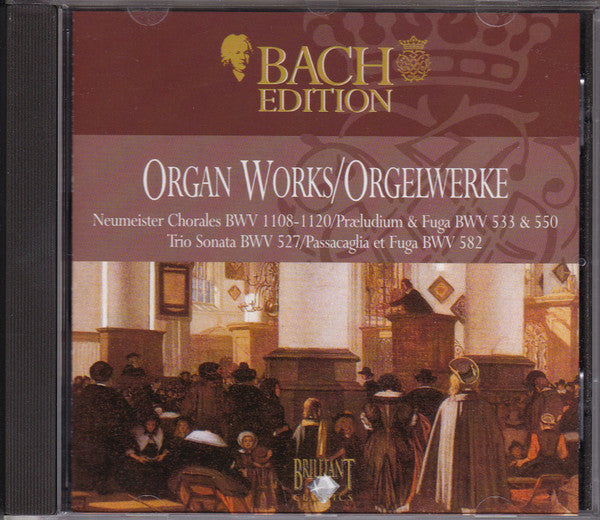 Johann Sebastian Bach / Hans Fagius : Organ Works Vol. II = Orgelwerke Vol. II (9xCD, Comp + Box)