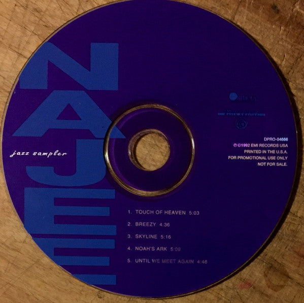 Najee : Jazz Sampler (CD, Promo, Smplr)