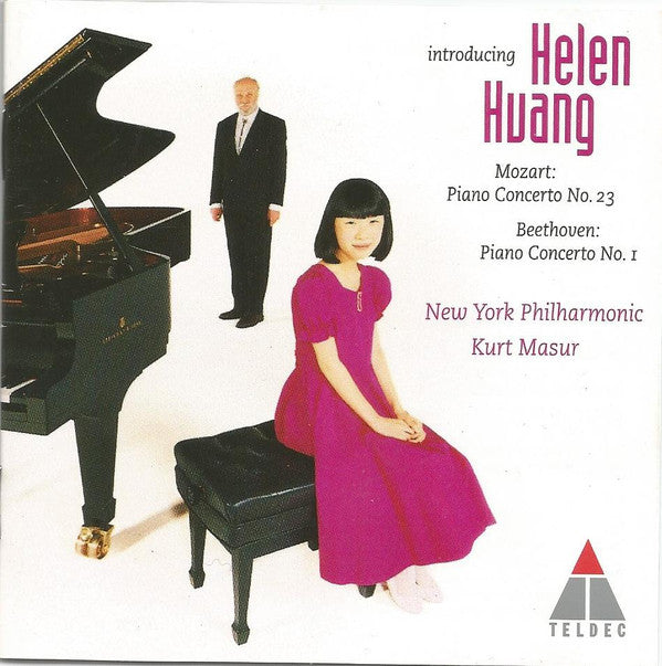 Helen Huang, Wolfgang Amadeus Mozart / Ludwig van Beethoven, New York Philharmonic, Kurt Masur : Piano Concerto No. 23 / Piano Concerto No. 1 (CD)