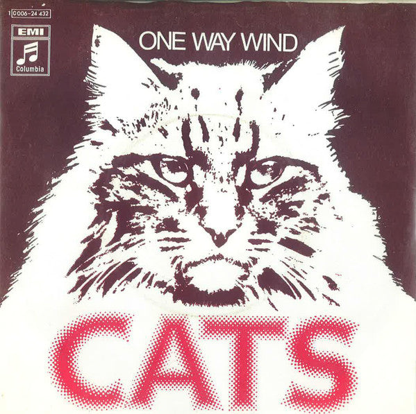 The Cats : One Way Wind (7", Single, RP, Ad2)