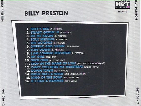 Billy Preston : Billy Preston (CD, Comp)