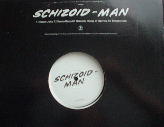 Schizoid Man : Karate Juice (12", EP)