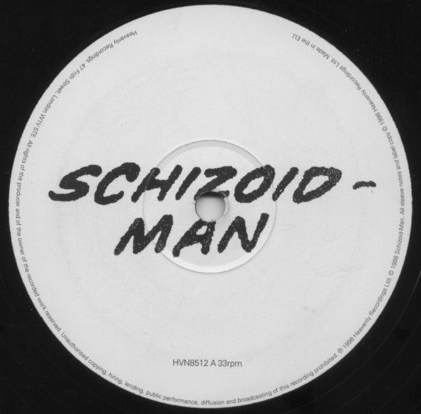 Schizoid Man : Karate Juice (12", EP)