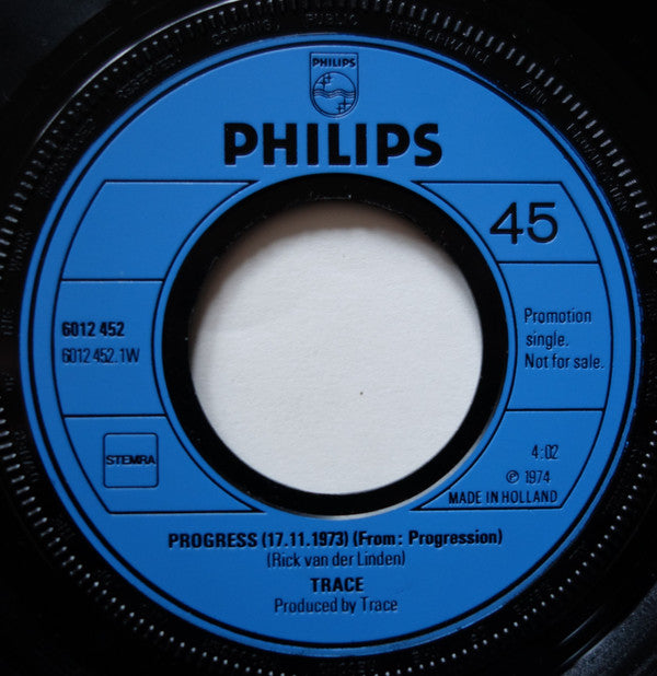 Trace (6) : Progress / Tabu (7", Single, Promo)