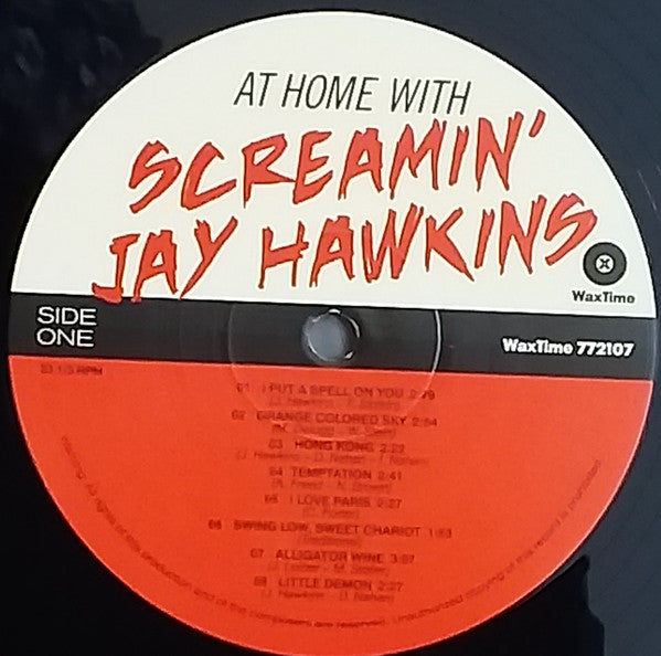 Screamin' Jay Hawkins : At Home With Screamin' Jay Hawkins (LP, Album, RE, 180)
