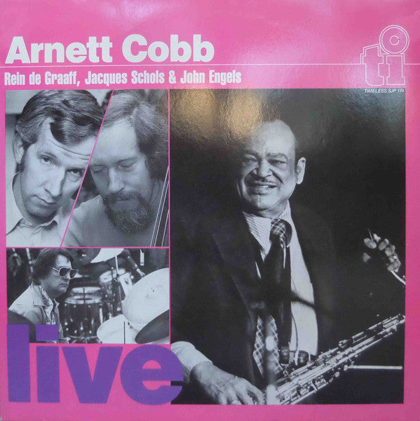 Arnett Cobb, Rein De Graaff, Jacques Schols & John Engels : Live (LP, Album, Mono)