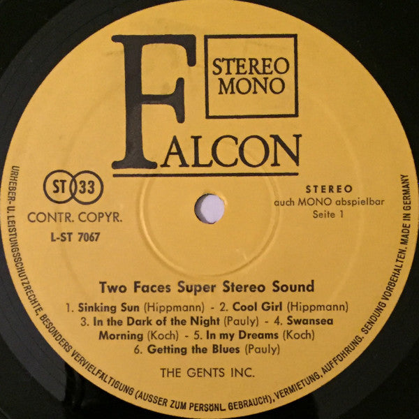 The Gents Inc. • The Capras : Two Faces (LP, Album, 180)